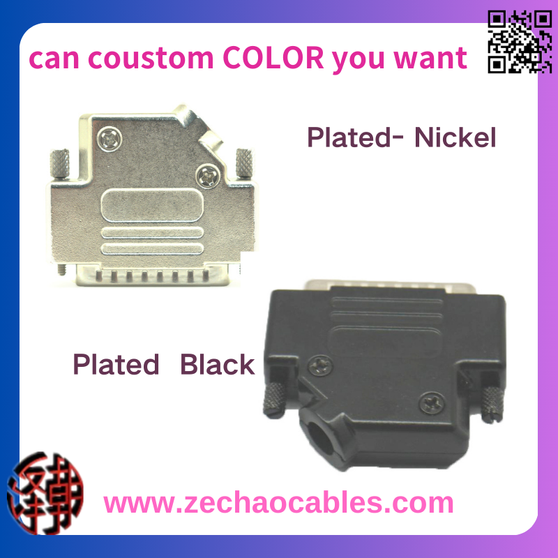 D-SUB 25p connector zinc alloy  manufacturer supports OEM ODM mold opening