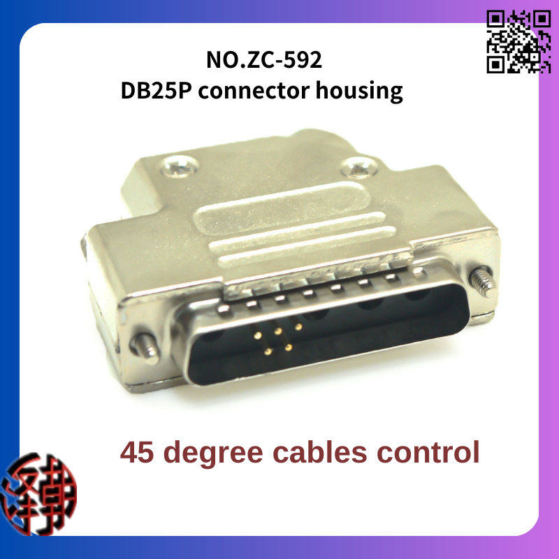 D-SUB 25p connector zinc alloy  manufacturer supports OEM ODM mold opening