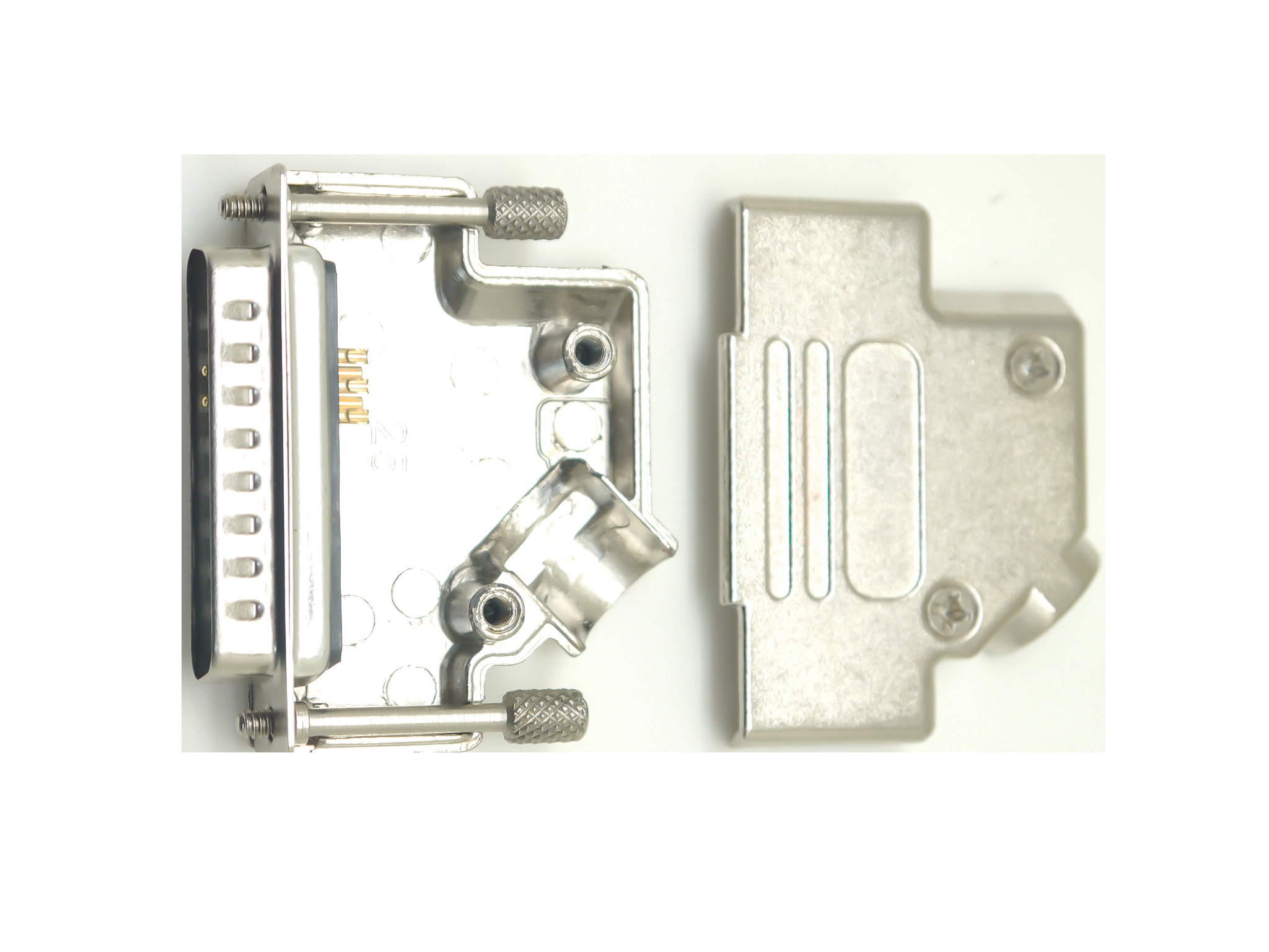 D-SUB 25p connector zinc alloy  manufacturer supports OEM ODM mold opening